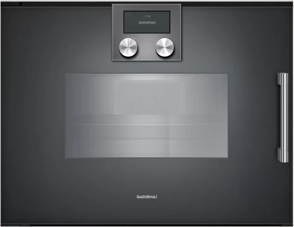 Gaggenau BSP 261 101 kombi gőzsütő, 60 cm, antracit, balos