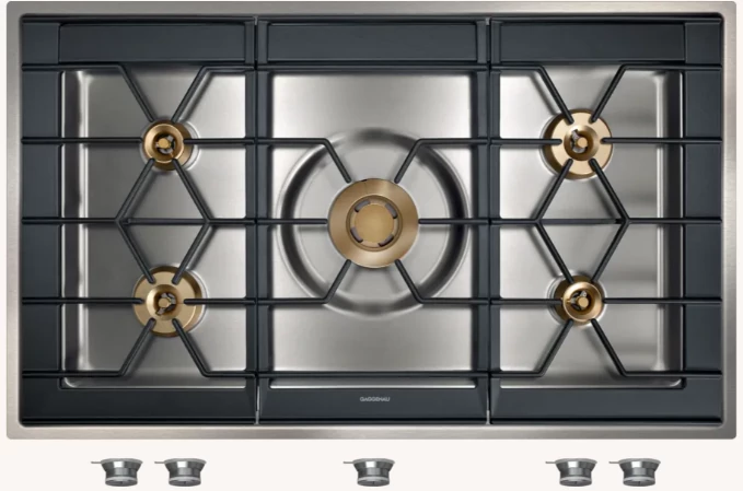 Gaggenau CG 492 111 beépíthető gázfőzőlap, 100 cm