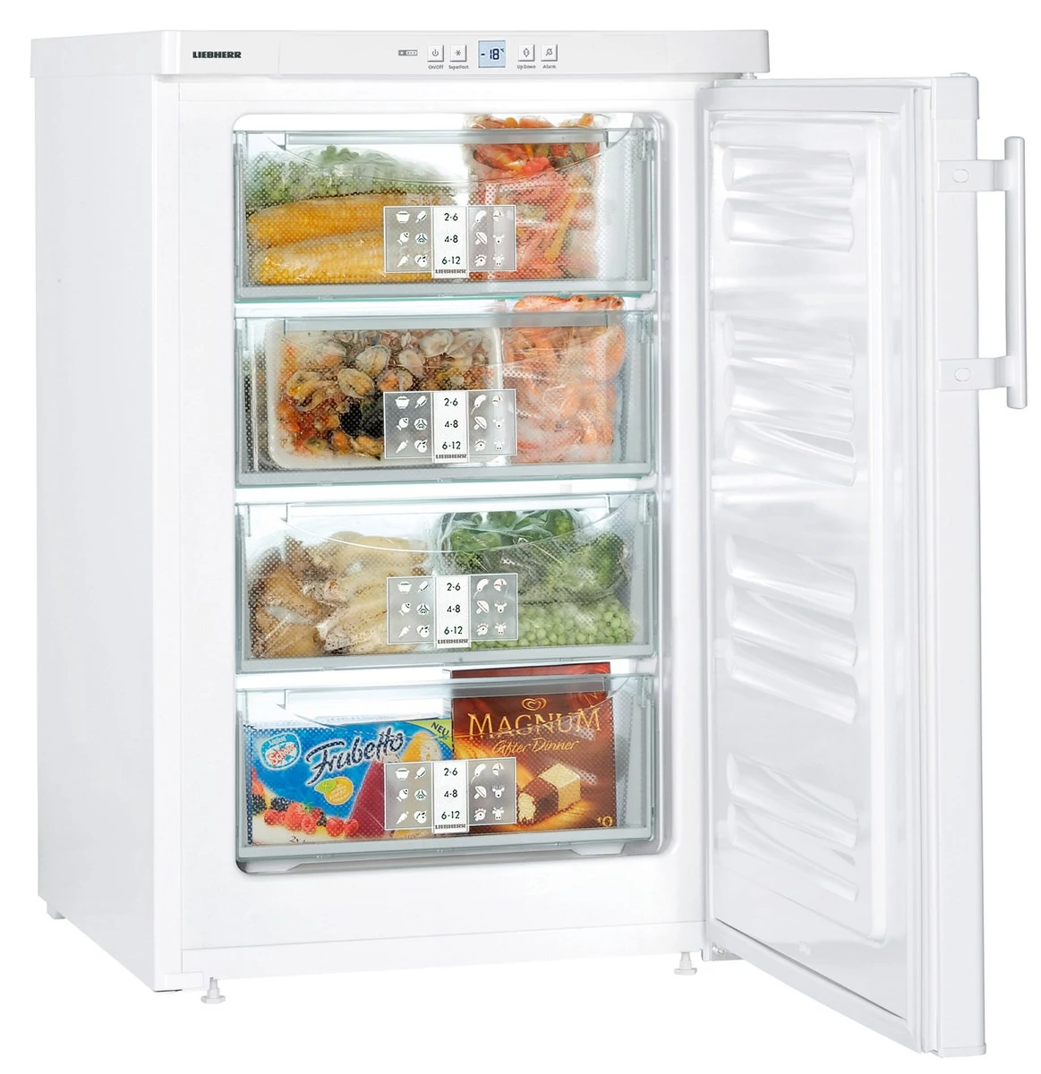 Liebherr GP 1386 Premium szabadonálló smartfrost fagyasztószekrény, 85cm magas, 102 literes