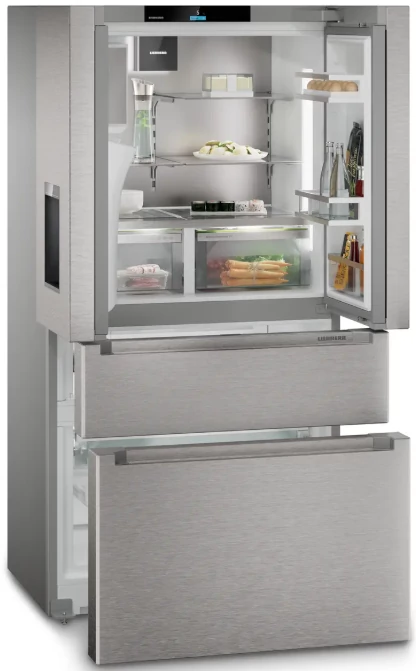 Liebherr MBsddi 9558 FrenchDoor szabadonálló kombi hűtő, 181cm magas, 96cm széles
