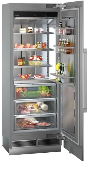 Liebherr ERBdi 9770 beépíthető jobbos hűtő, MONOLITH széria, 214cm magas, 77széles