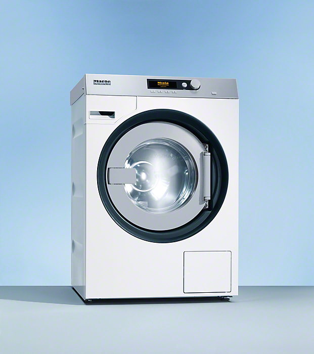 Miele PW 6080 fehér, leeresztő szelepes ipari mosógép 8,0 kg töltetsúllyal, octoplus