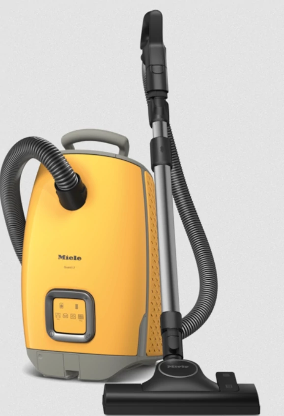 Miele Guard L1 Flex PowerLine Sunset sárga vezetékes, porzsákos, padló porszívó, SUDF0