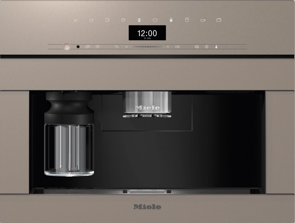 Miele CVA 7440 PearlBeige beépíthető kávéfőző