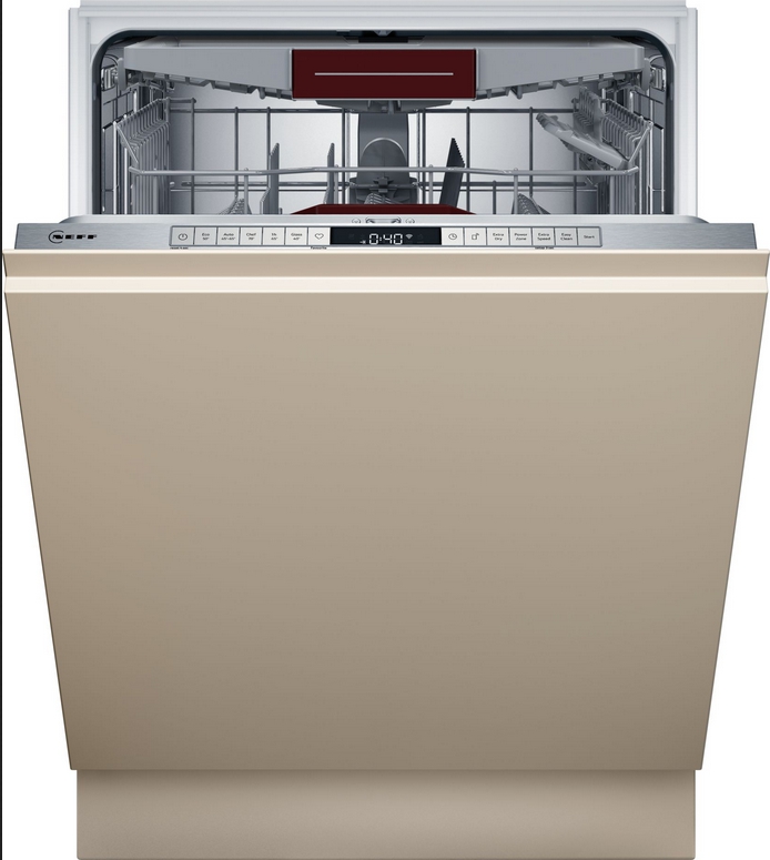NEFF S155ECX01E teljesen beépíthető mosogatógép, 60cm, WiFi, 13 teríték
