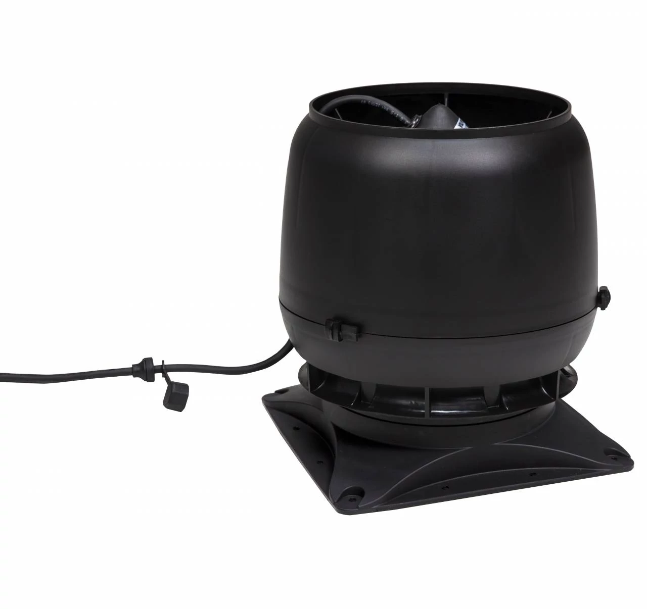 VILPE® E220S tetőventilátor + IS, fekete