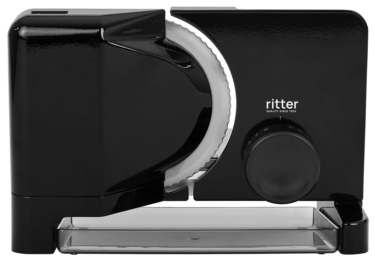 RITTER Arcus 3 comfort szeletelőgép, fekete